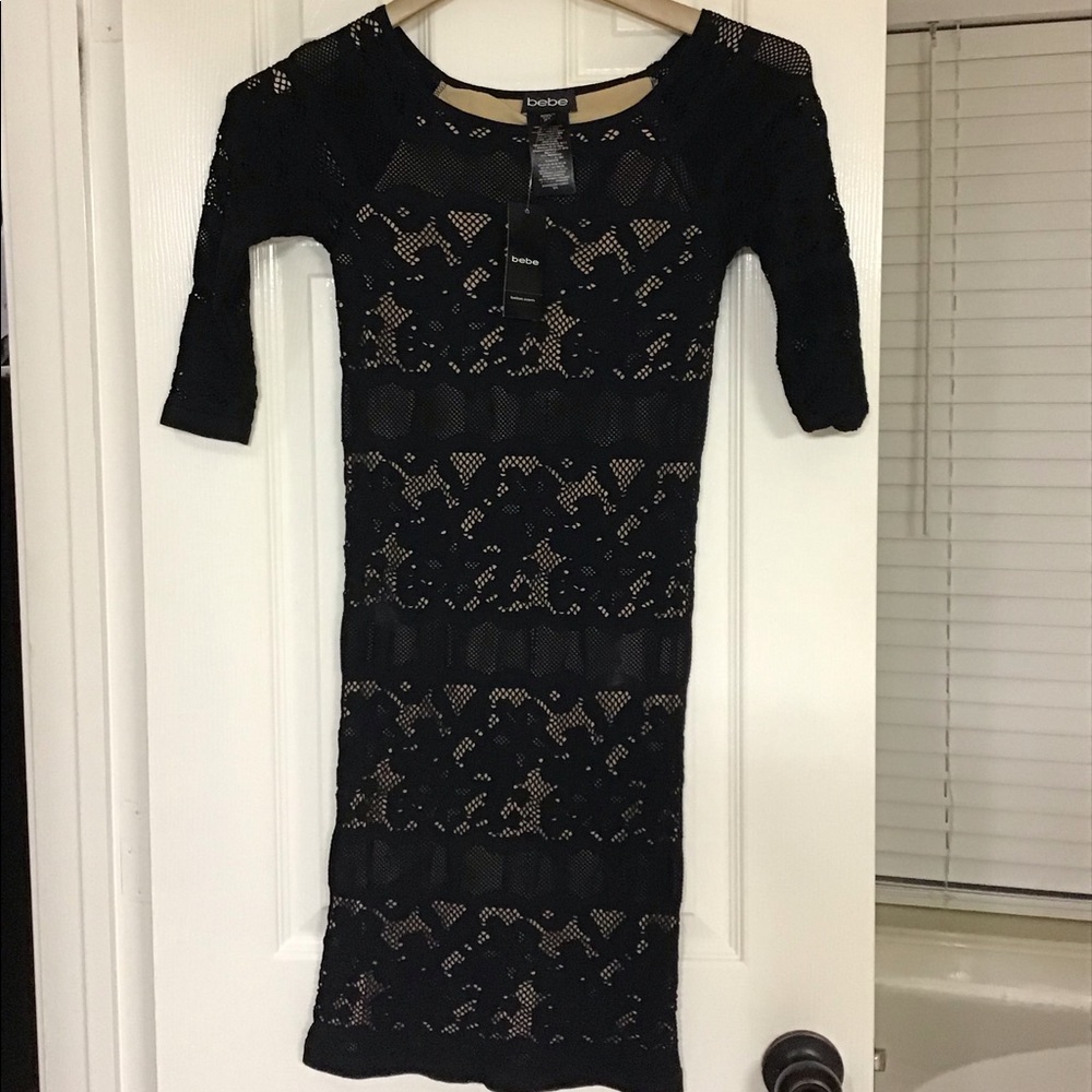 Bebe black dress
